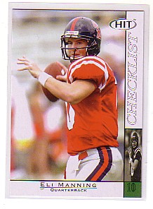 2004 SAGE HIT #NNO Eli Manning CL