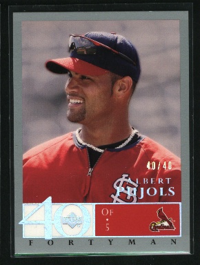 2003 Upper Deck 40-Man Rainbow #453 Albert Pujols