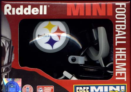 Pittsburgh Steelers Riddell Mini Helmet