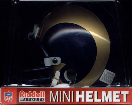 St. Louis Rams Riddell Mini Helmet
