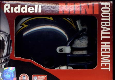 San Diego Chargers Riddell Mini Helmet