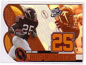 2004 Press Pass Big Numbers #BN12 Kevin Jones
