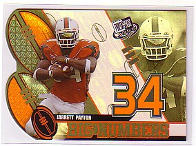 2004 Press Pass Big Numbers #BN17 Jarrett Payton