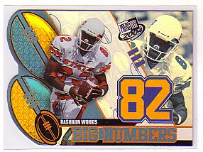 2004 Press Pass Big Numbers #BN32 Rashaun Woods