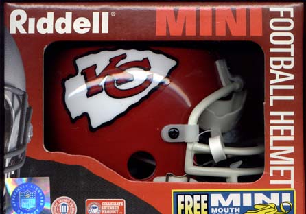 Kansas City Chiefs Riddell Mini Helmet