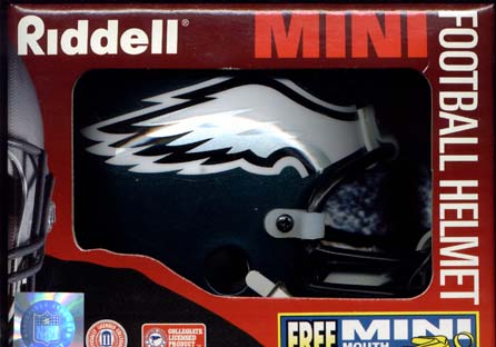Philadelphia Eagles Riddell Mini Helmet