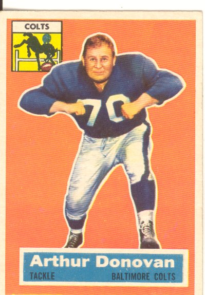 1956 Topps #36 Art Donovan