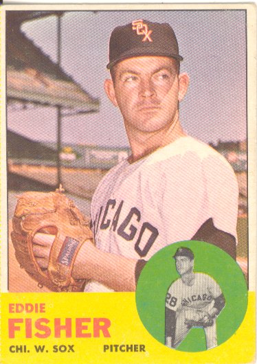 1963 Topps #223 Eddie Fisher