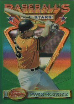 1993 Finest Refractors #92 Mark McGwire AS