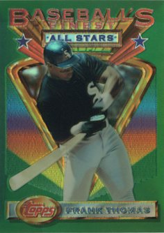 1993 Finest Refractors #102 Frank Thomas AS