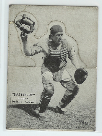 1934-36 Batter-Up #3 Al Lopez XRC