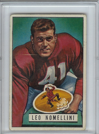 1951 Bowman #140 Leo Nomellini