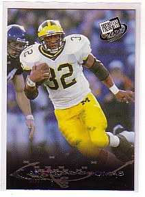 2001 Press Pass #15 Anthony Thomas