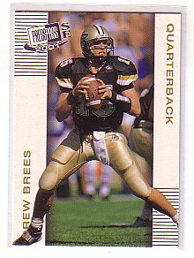 2001 Press Pass SE #2 Drew Brees
