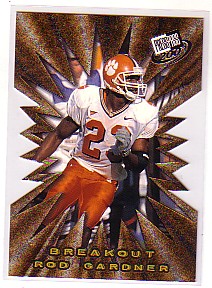 2001 Press Pass Breakout #B21 Rod Gardner