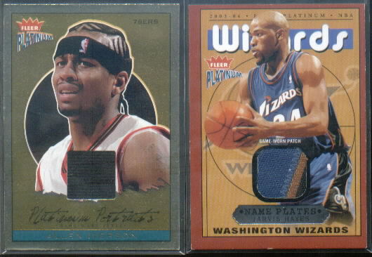 2003-04 Fleer Platinum Nameplates #JH Jarvis Hayes/375