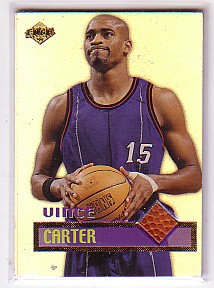 1999 Collector's Edge Rookie Rage Game Ball #GB2 Vince Carter