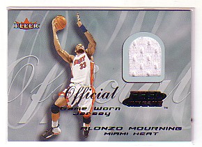 2000-01 Fleer Feel the Game #23 Alonzo Mourning