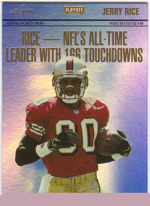 1998 Playoff Momentum Headliners #2 Jerry Rice