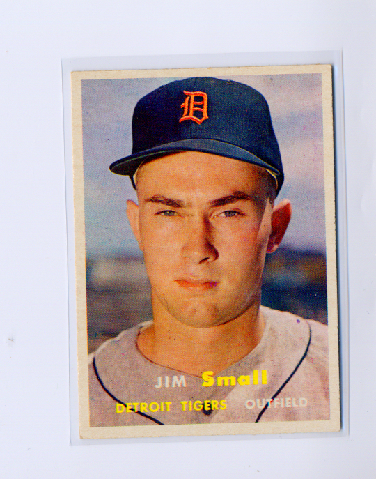 1957 Topps #33 Jim Small