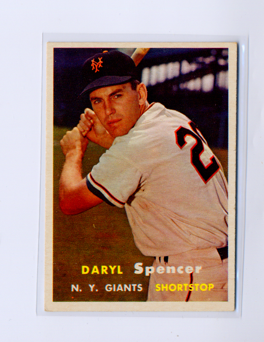1957 Topps #49 Daryl Spencer