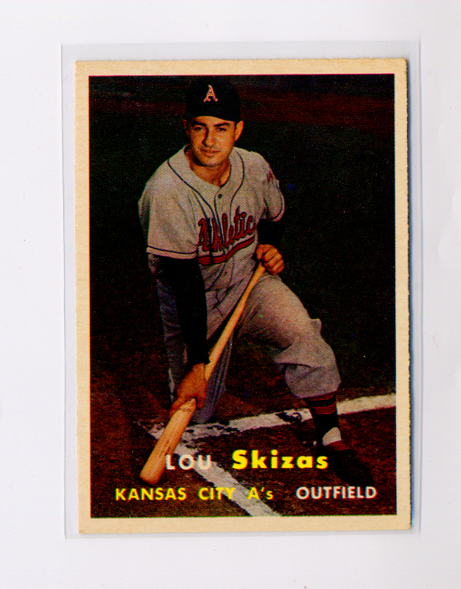 1957 Topps #83 Lou Skizas RC