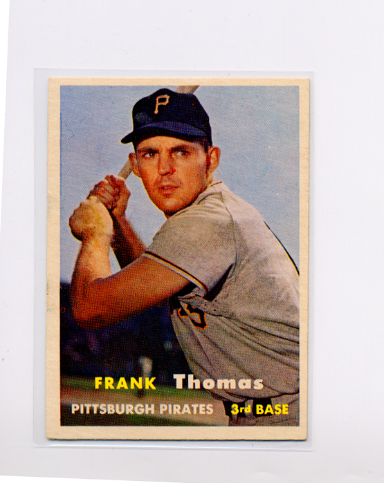 1957 Topps #140 Frank Thomas