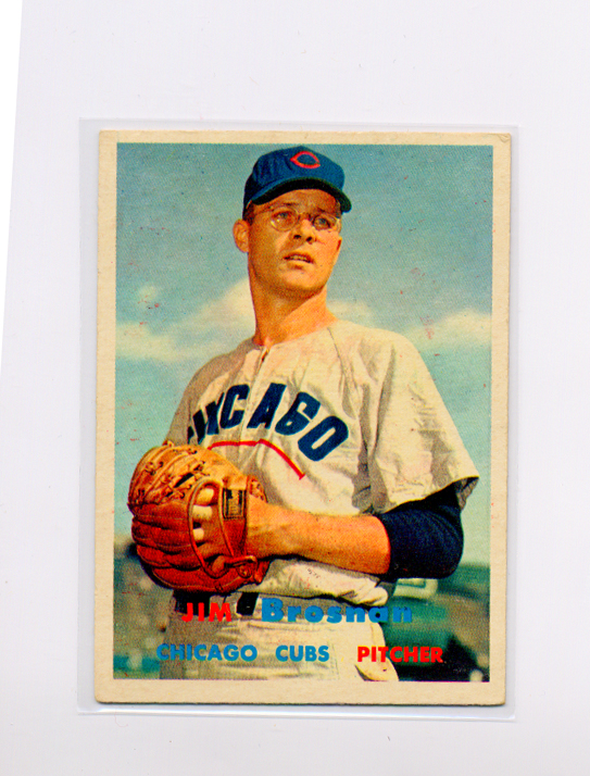 1957 Topps #155 Jim Brosnan