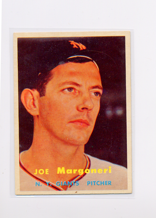 1957 Topps #191 Joe Margoneri RC