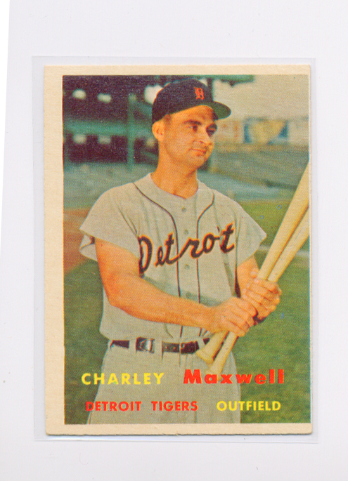1957 Topps #205 Charlie Maxwell