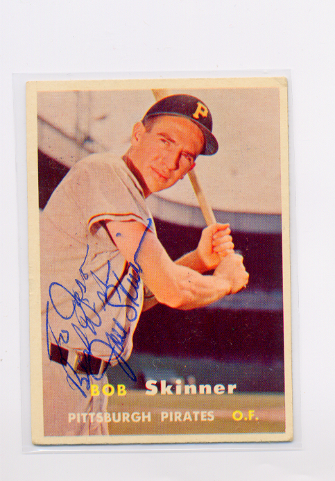 1957 Topps #209 Bob Skinner