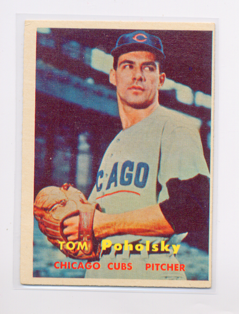1957 Topps #235 Tom Poholsky