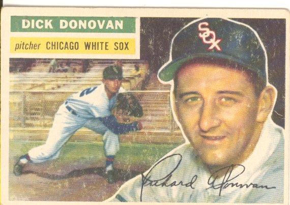 1956 Topps #18 Dick Donovan