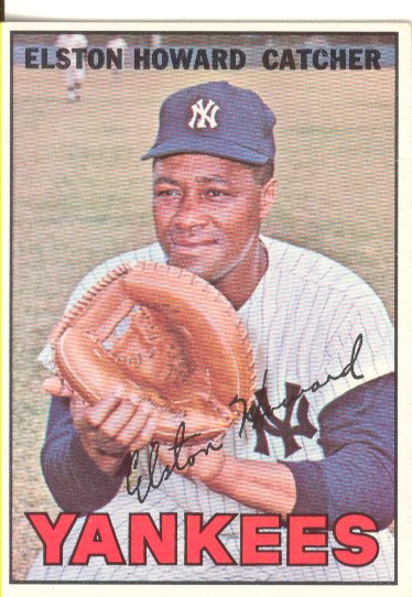 1967 Topps #25 Elston Howard