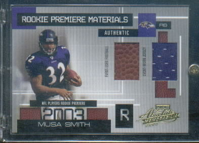 2003 Absolute Memorabilia #163 Musa Smith RPM RC