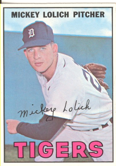 1967 Topps #88 Mickey Lolich