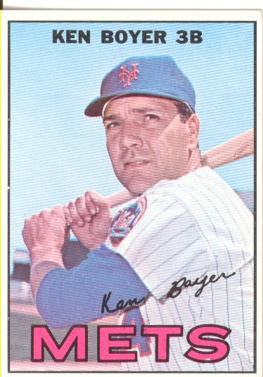 1967 Topps #105 Ken Boyer