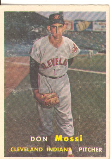 1957 Topps #8 Don Mossi
