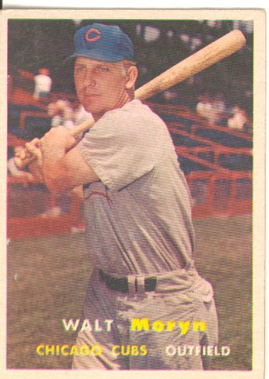 1957 Topps #16 Walt Moryn