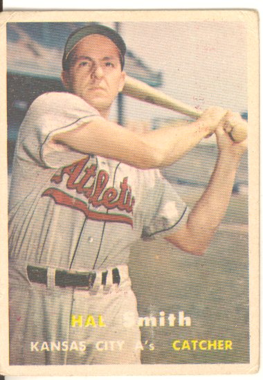1957 Topps #41 Hal W. Smith