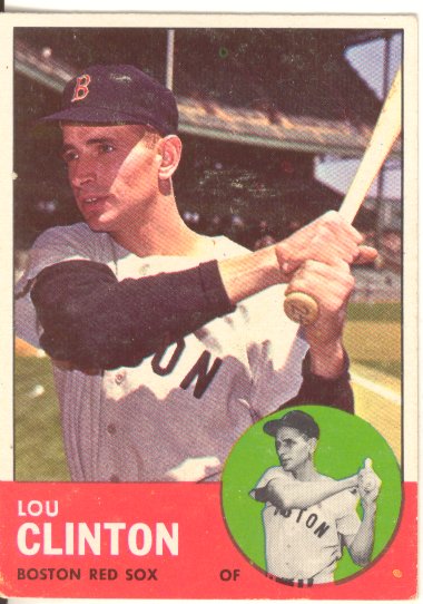 1963 Topps #96 Lou Clinton