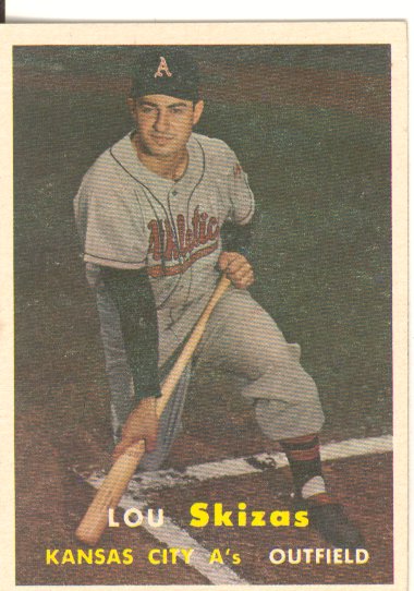 1957 Topps #83 Lou Skizas RC