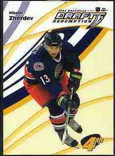2003-04 BAP Memorabilia Draft Redemptions #4 Nikolai Zherdev/100
