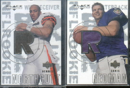 2000 Black Diamond #154 Chris Redman JSY RC