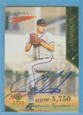 1995 Signature Rookies Signatures #44 Jason Schmidt