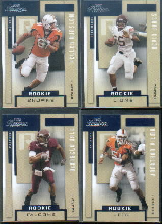 2004 Playoff Prestige #157 DeAngelo Hall RC