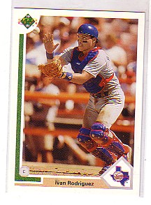 1991 Upper Deck Final Edition #55F Ivan Rodriguez RC