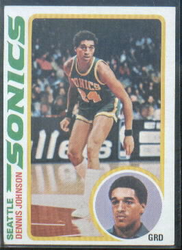 1978-79 Topps #78 Dennis Johnson RC