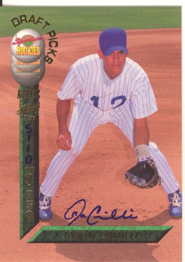 1994 Signature Rookies Draft Picks Signatures #39 Jason Camilli