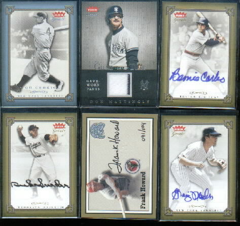 2004 Greats of the Game Blue #1 Lou Gehrig